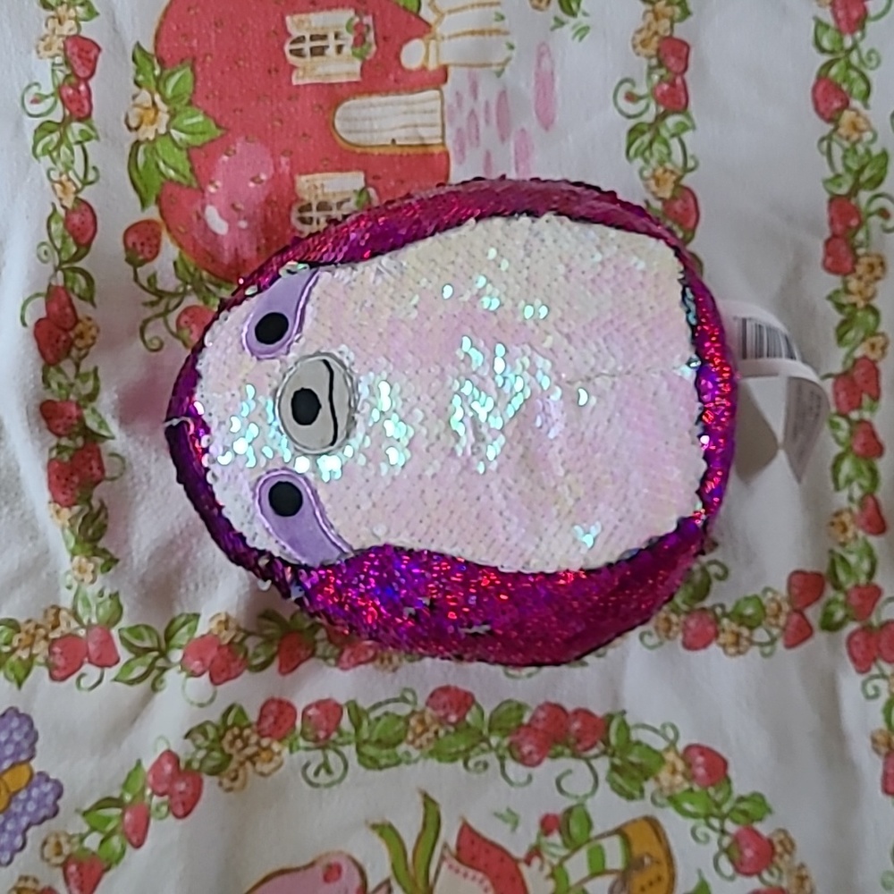 Squishmallow Sloth Sequin Plush